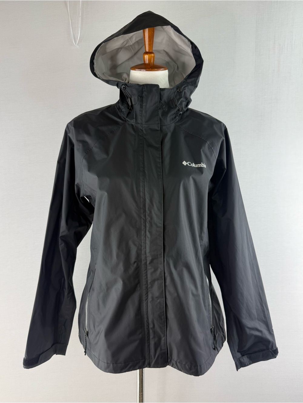 Columbia Midnight Blue Hooded Waterproof Shell Jacket - Picture 5 of 16